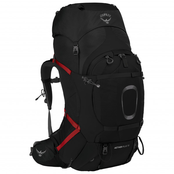 Osprey - Aether Plus 70 - Trekkingrucksack Gr L/XL schwarz