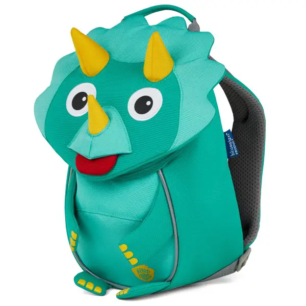 Affenzahn - Kid's Kleiner Freund Dinosaurier - Kinderrucksack türkis
