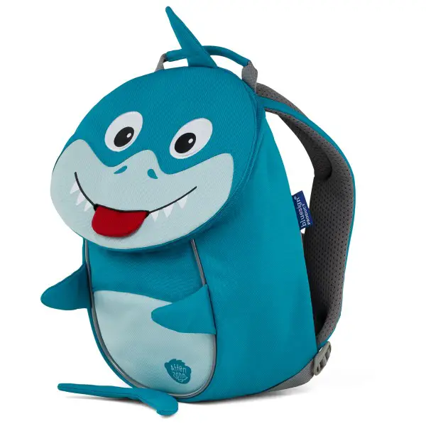 Affenzahn - Kleiner Freund Hai - Kinderrucksack türkis