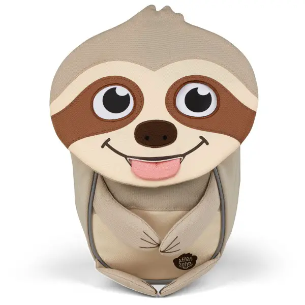 Affenzahn - Kid's Kleiner Freund Faultier - Kinderrucksack beige