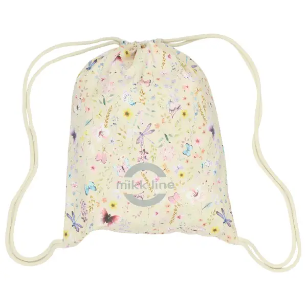 Mikk-Line - Kid's Gymbag PU AOP - Kinderrucksack Gr One Size beige