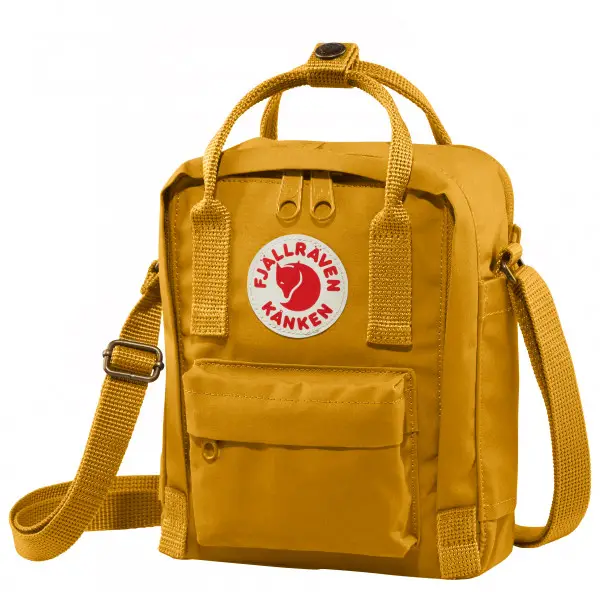 Fjällräven - Kånken Sling - Umhängetasche Gr 2,5 l braun/gelb