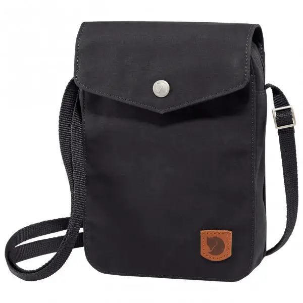 Fjällräven - Greenland Pocket - Umhängetasche Gr One Size schwarz/grau
