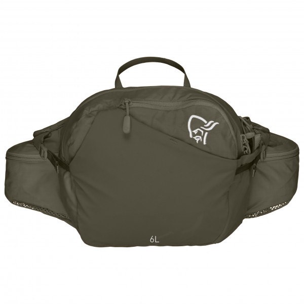 Norrøna - Norrøna 6L Hip Pack - Hüfttasche oliv/braun