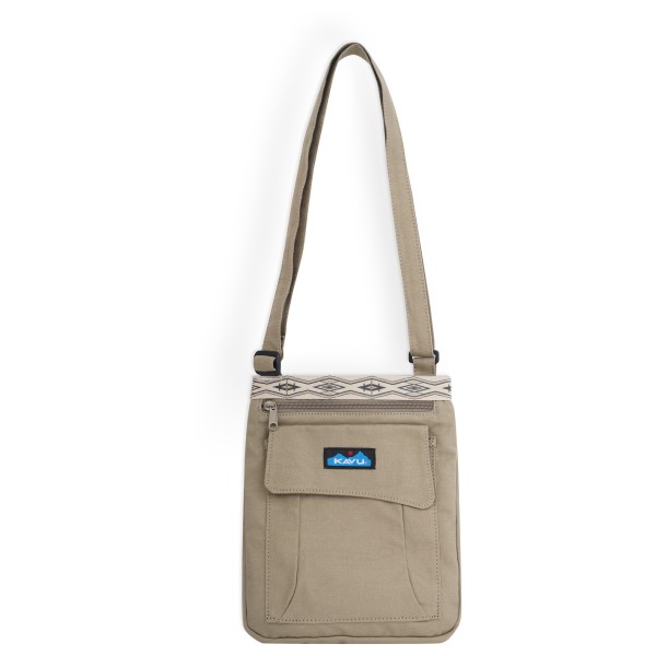 KAVU - Keeper - Umhängetasche beige/weiß