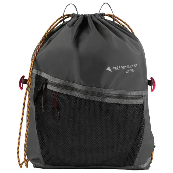 Klättermusen - Algir Sack Pack - Umhängetasche schwarz/grau