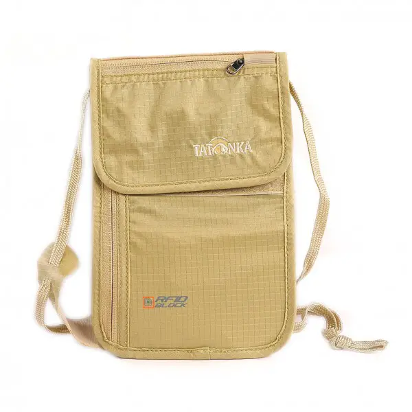 Tatonka - Skin Neck Pouch RFID - Brustbeutel beige