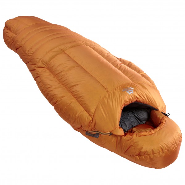 Mountain Equipment - Snowline - Daunenschlafsack Gr Long - Body Size: 200 cm marmalade