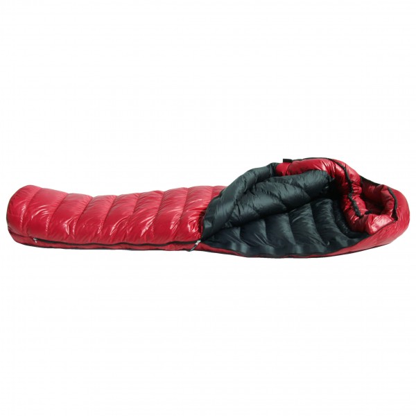 Western Mountaineering - Apache MF - Daunenschlafsack Gr 165 cm cranberry /schwarz