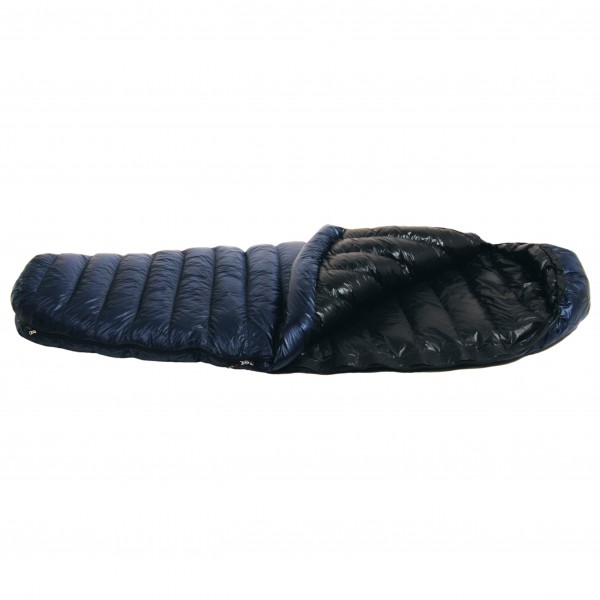 Western Mountaineering - TerraLite - Daunenschlafsack Gr 200 cm blau/schwarz
