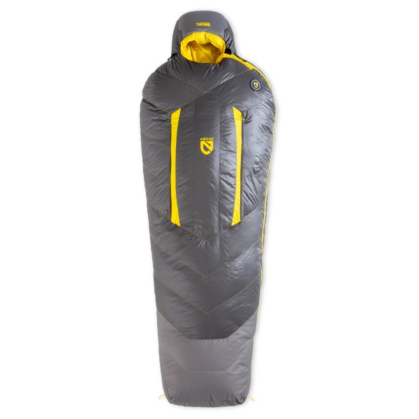 Nemo - Sonic 0 - Daunenschlafsack Gr 183 cm - Regular grau/ goldfinch
