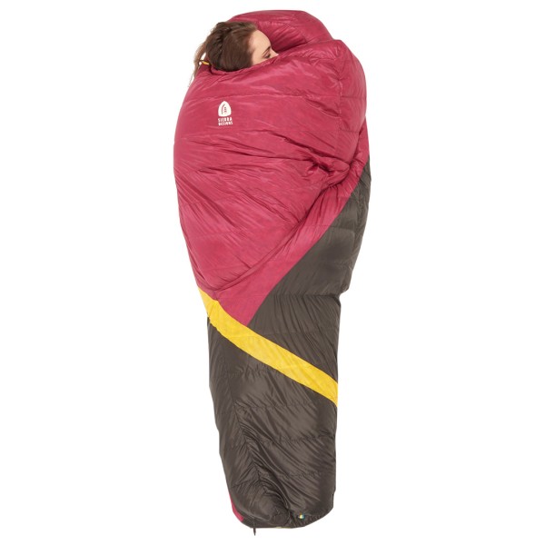 Sierra Designs - Women's Cloud 20 / 800 DriDown - Daunenschlafsack Gr Regular sangria / peat