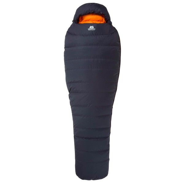 Mountain Equipment - Glacier 450 - Daunenschlafsack Gr Regular - Body Size: 185 cm obsidian