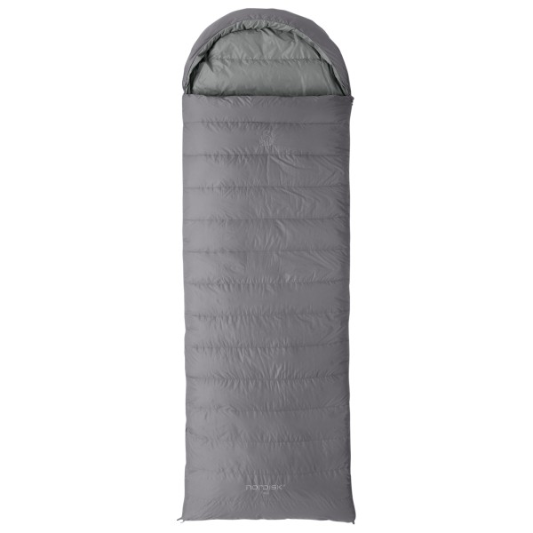 Nordisk - Freja -5° Blanket Sleeping Bag - Daunenschlafsack Gr XL - bis 205 cm grau
