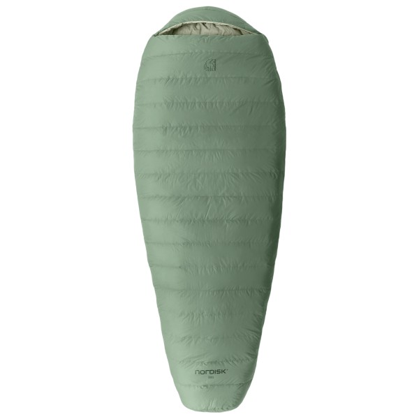 Nordisk - Ides ±0° Wide Mummy Sleeping Bag - Daunenschlafsack Gr XL - bis 205 cm grün