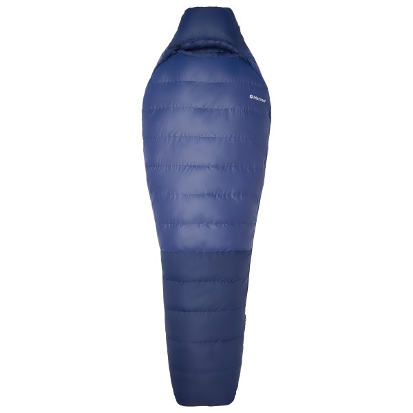 Marmot - Mad River 15 - Daunenschlafsack Gr 198 cm - Long blau