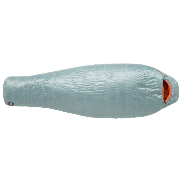Big Agnes - Women's Greystone 30 - Daunenschlafsack Gr Long - Bodysize: 183 cm blau/ nasturtium