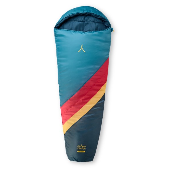 Grand Canyon - Kansas 190 - Kunstfaserschlafsack Gr 210 x 80/55 cm blau