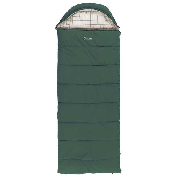Outwell - Camper - Kunstfaserschlafsack Gr 235 x 90 cm - Bodysize: 200 cm grün