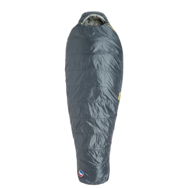 Big Agnes - Anthracite 20 - Kunstfaserschlafsack Gr Long - Bodysize: 198 cm slate