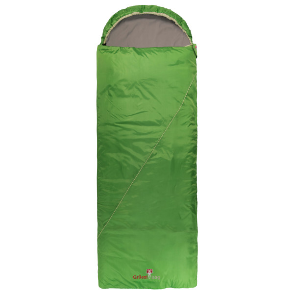 Grüezi Bag - Cloud Decke - Kunstfaserschlafsack Gr bis 191 cm Körpergröße - 225 x 80 cm grün