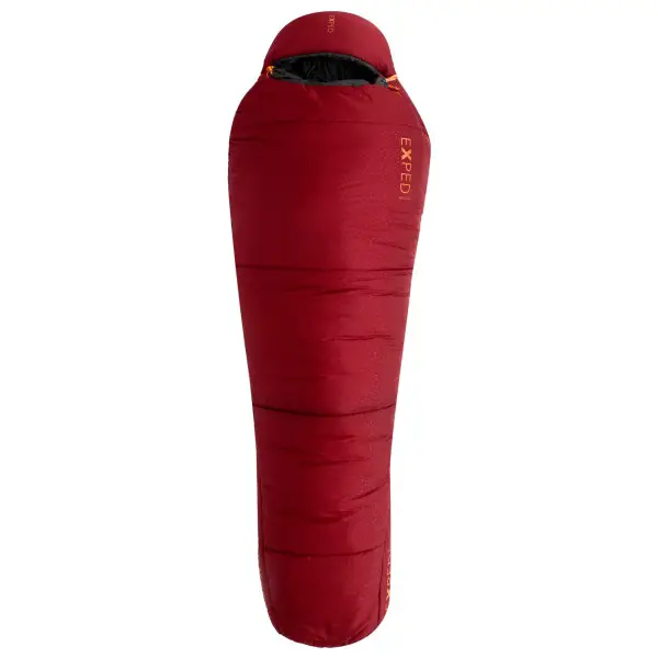 Exped - Deepsleep -5° C - Kunstfaserschlafsack Gr L burgundy / moraine