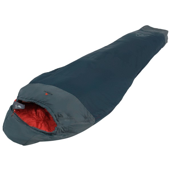 Robens - Moraine II +5°C - Kunstfaserschlafsack Gr 220 x 80 x 52 cm blau