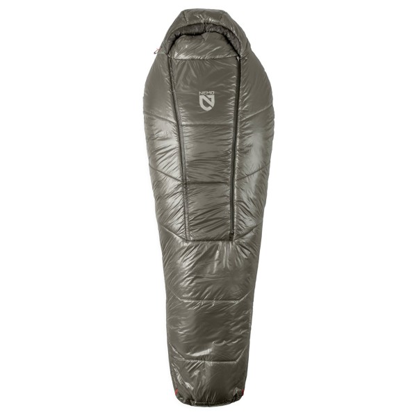 Nemo - Soul 15/25 Endless Promise - Kunstfaserschlafsack Gr up to 198 cm - Long grün/orange