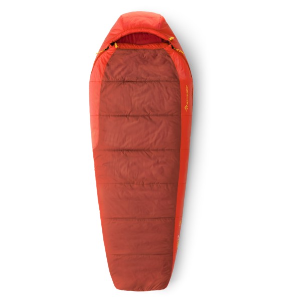 Sea to Summit - Hamelin -9°C Synthetic Sleeping Bag - Kunstfaserschlafsack Gr Long - max. Body Length: 198 cm rot