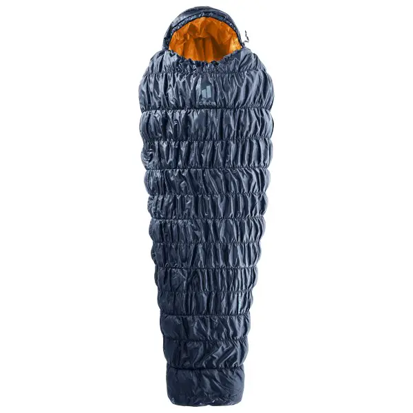 Deuter - Exosphere EL 0°C - Kunstfaserschlafsack Gr 220 x 73-90 x 45-56 cm blau/ maple