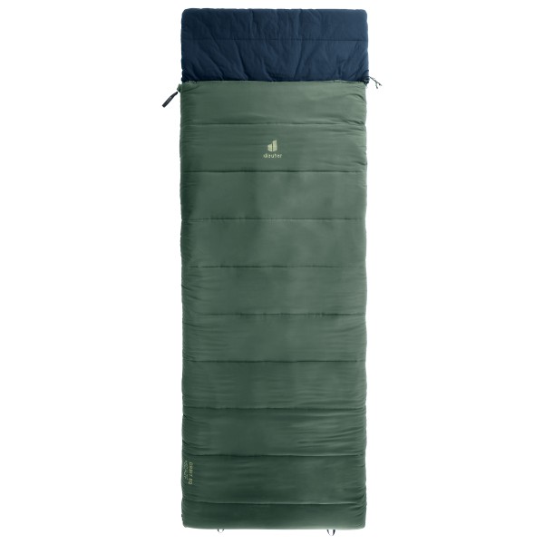 Deuter - Orbit SQ +6°C - Kunstfaserschlafsack Gr 195 + 35 x 79 cm ivy /blau