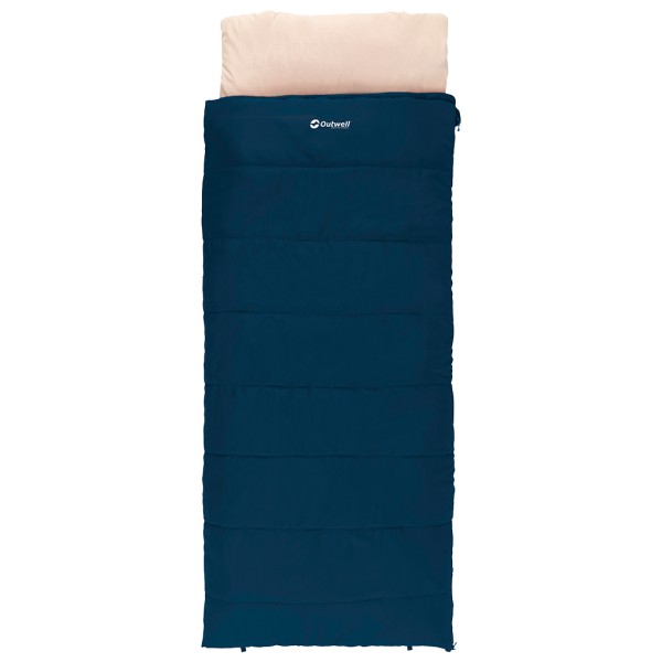 Outwell - Contour Lux - Kunstfaserschlafsack Gr 220 x 85 cm blau