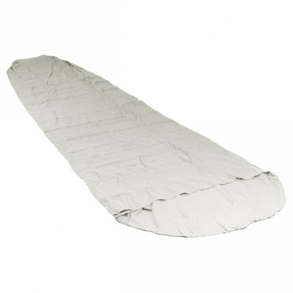 Cocoon - MummyLiner Egyptian Cotton - Reiseschlafsack Gr 241 x 90/56 cm grau