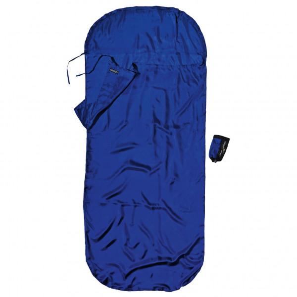 Cocoon - Kid's Silk Travelsheet - Reiseschlafsack Gr 180 x 76 cm blau