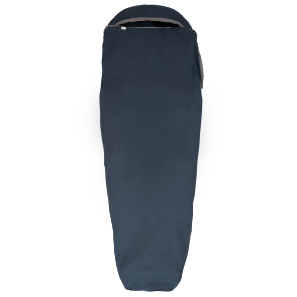 Grüezi Bag - Woodwool Liner - Reiseschlafsack Gr bis 190 cm Körpergröße blau