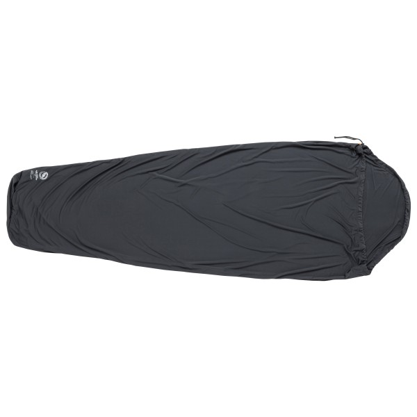 Big Agnes - UL Recovery Sleeping Bag Liner - Reiseschlafsack Gr Long - Bodysize: 198 cm grau