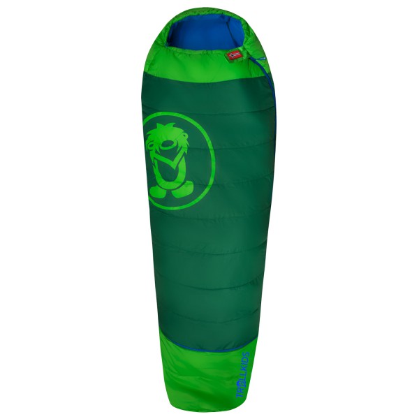 Trollkids - Kid's Fjell Dreamer Extendable - Kinderschlafsack Gr 160-190 x 68 x 45 cm - Body Length: 130-170 cm grün