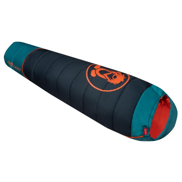 Trollkids - Kid's Fjell Dreamer Extendable - Kinderschlafsack Gr 160-190 x 68 x 50 cm - Body Length: 130-170 cm blau