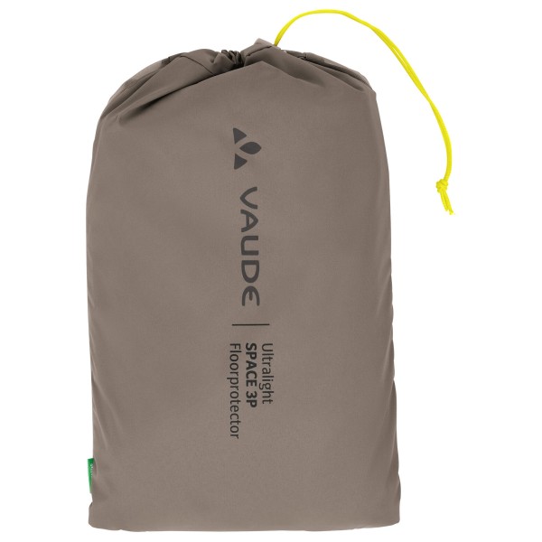 Vaude - Floor Protector Ultralight Space 3P - Zeltunterlage bark