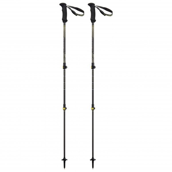 C.A.M.P. - Backcountry Carbon 2.0 - Trekkingstöcke Gr 64-135 cm schwarz/gelb