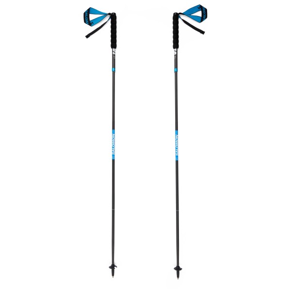 Salomon - Ultra Carbon Foldable - Trailrunning Stöcke Gr 130 cm blau