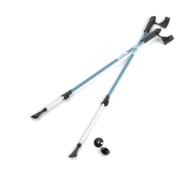 Silva - Walking poles Aluminum - Trekkingstöcke Gr 105-140 cm blau