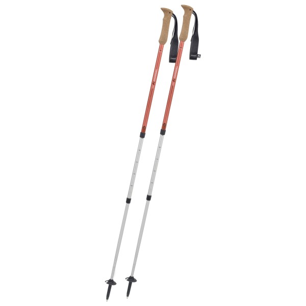 Komperdell - Highlander Zero - Trekkingstöcke Gr 105-140 cm orange