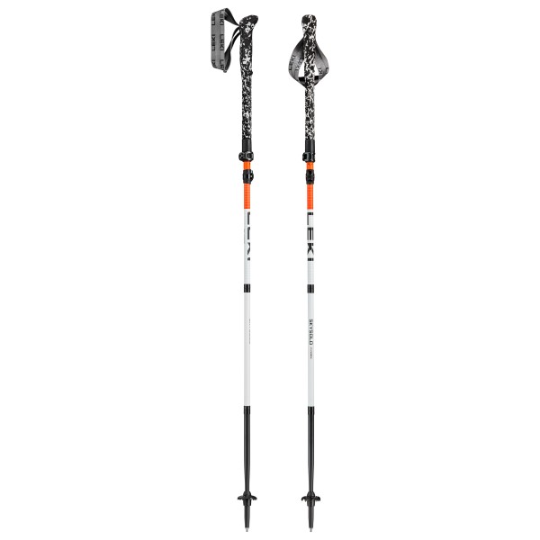 Leki - Skysolo FX Carbon - Trekkingstöcke Gr 120 - 140 cm neonorange /schwarz