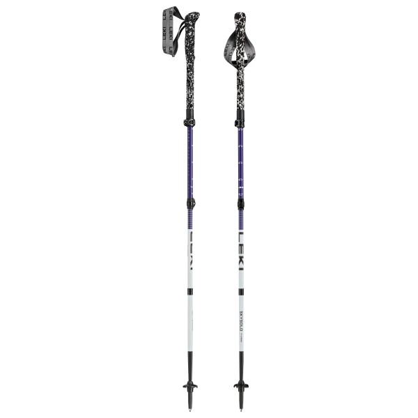 Leki - Skysolo FX Carbon Compact - Trekkingstöcke Gr 100 - 120 cm weiß/schwarz