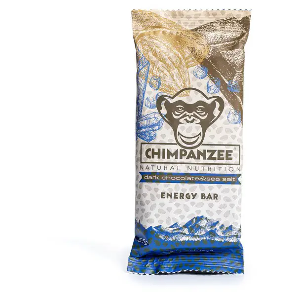 Chimpanzee - Energy Bar Dark Chocolate & Sea Salt - Energieriegel Gr 55 g