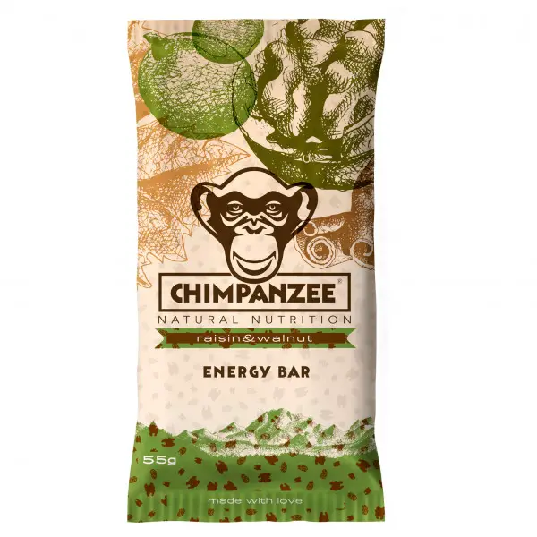 Chimpanzee - Energy Bar Rasin / Walnut - Energieriegel Gr 55 g