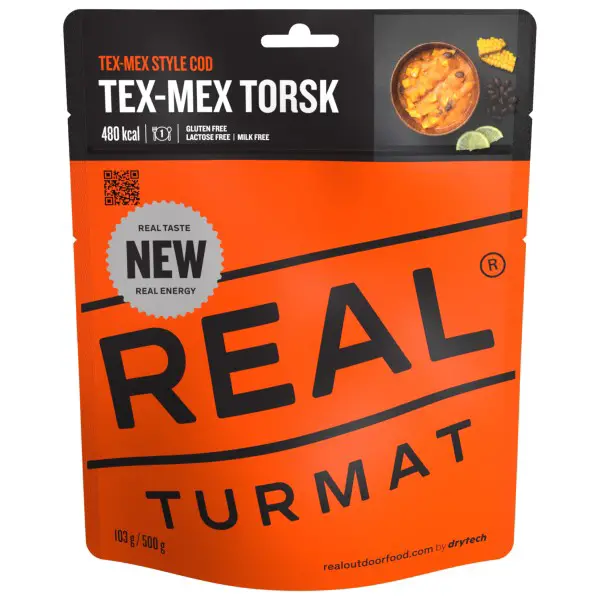 Real Turmat - Tex-Mex Cod Gr 103 g