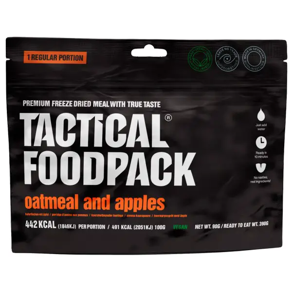 TACTICAL FOODPACK - Oatmeal And Apples Gr 90 g