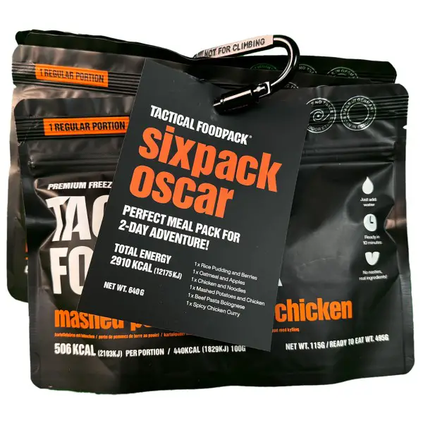 TACTICAL FOODPACK - Sixpack Oscar Gr 640 g